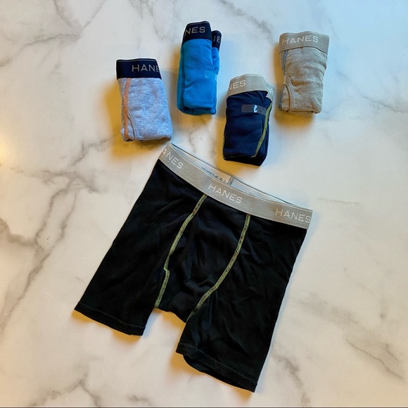 NWOT Hanes Men's Boxer Briefs Set - Picture 1 of 7